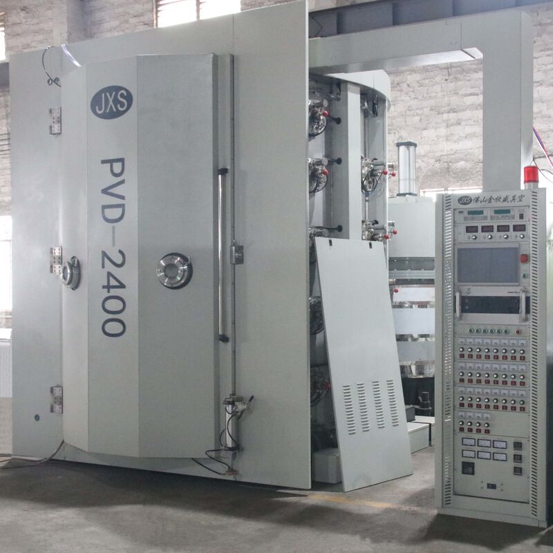 Máquina de revestimento PVD de qualidade alimentar com tecnologia anti-óleo para lavatórios de cozinha e banheiros de aço inoxidável