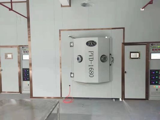 Mobiliário de aço inoxidável Mesa cadeira Titânio máquina PVD