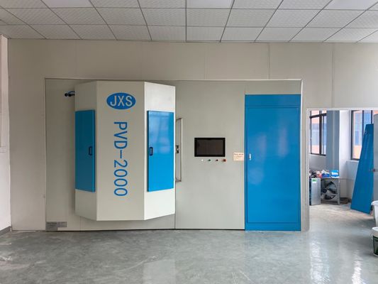 Máquina de revestimento PVD a vácuo de aço inoxidável de alta capacidade e poupança de energia para produtos decorativos