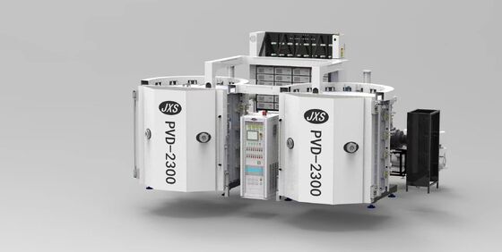 Máquina de revestimento a vácuo PVD prateado de alto brilho com acabamento espelhado premium e sistema de controle totalmente automático