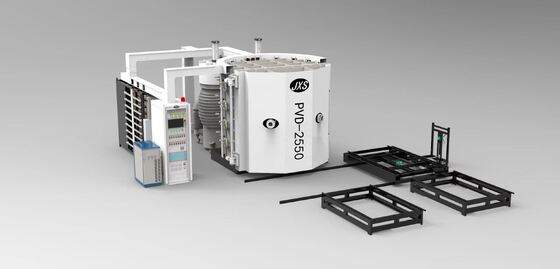 Máquina de revestimento a vácuo PVD para equipamentos sanitários pesados com resistência a impressões digitais, fácil limpeza e controle automático completo