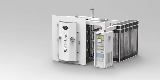 Bom preço. Máquina de revestimento a vácuo PVD de vidro decorativo com revestimento colorido, alta eficiência de produção e sistema de controle automático completo on-line