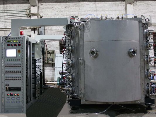 Bom preço. Máquina de revestimento PVD de alta dureza com sistema de fixação de rotação de precisão e controlo automático completo para ferramentas de aço inoxidável on-line