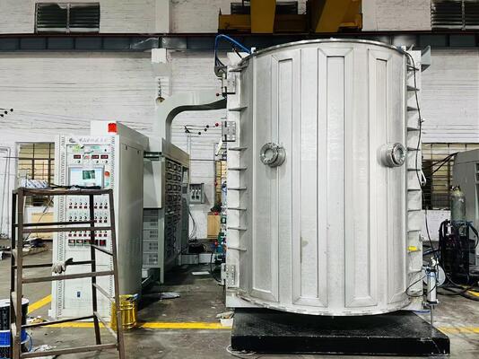 Máquina de revestimento por íons PVD de pequena produção com revestimento resistente ao desgaste e sistema de controlo automático completo