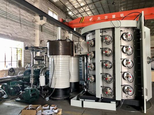 Máquina de Revestimento a Vácuo PVD Resistente ao Desgaste, Anti-riscos e Anti-ferrugem para Estruturas Metálicas de Mobiliário