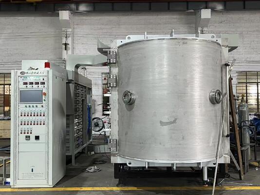 Qualidade Máquina de revestimento a vácuo PVD resistente a altas temperaturas com galvanização de várias cores e sistema de controle automático completo Fábrica