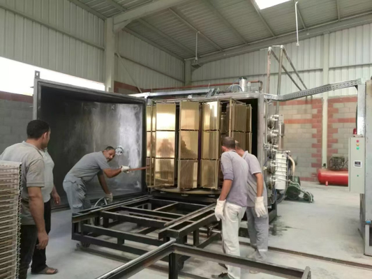 Bom preço. Máquina de revestimento a vácuo PVD estável a UV com controle totalmente automático e câmara de aço inoxidável on-line