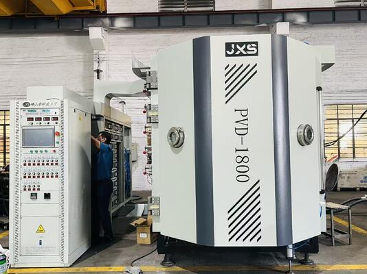 Bom preço. PVD-1800 Máquina de revestimento a vácuo de íons multi-arco de grande porte com sistema de controlo automático completo para revestimentos resistentes a arranhões on-line
