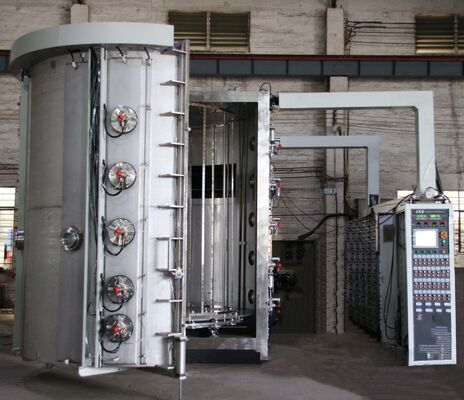 Qualidade Máquina de Revestimento a Vácuo por Pulverização Magnétron Totalmente Automática para Peças de Cerâmica com Múltiplos Acabamentos Metálicos Fábrica