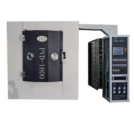 Equipamento de vidro a rendimento elevado do revestimento do vácuo PVD do copo do vinho de Foshan para a cor do preto do arco-íris da prata do ouro