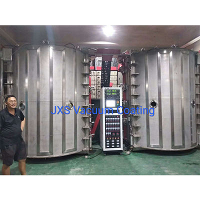 Bom preço. Equipamento dourado de aço inoxidável do revestimento de vácuo da cor PVD do arco-íris da tubulação de exaustão da eficiência elevada em Foshan JXS on-line