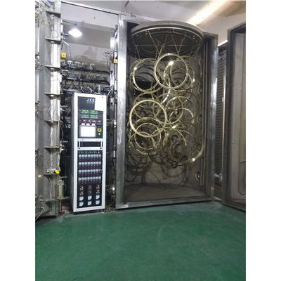 Bom preço. Máquina de revestimento Titanium de aço inoxidável favorável ao meio ambiente do nitreto da tubulação de exaustão PVD para a cor azul do arco-íris on-line