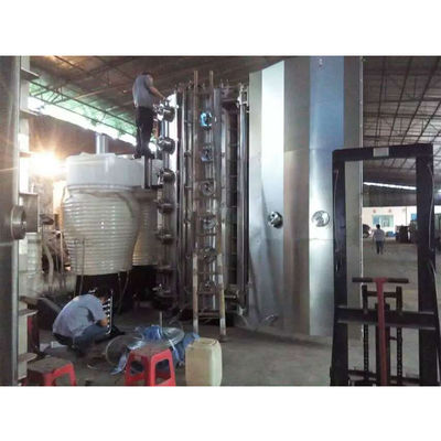 Bom preço. Tamanho da câmara da eficiência elevada máquina de revestimento de aço inoxidável do vácuo da placa PVD da folha da mobília do grande on-line