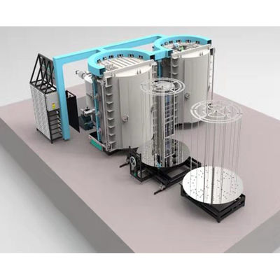 Bom preço. Máquina de revestimento Titanium do nitreto do vácuo alto da taxa PVD da ionização para o hardware de aço inoxidável da iluminação do quadro de porta on-line