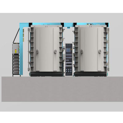 Bom preço. Máquina de revestimento metálica brilhante do vácuo do brilho PVD para produtos de aço inoxidável on-line
