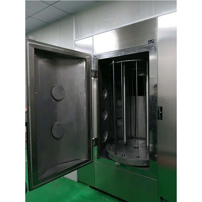 Bom preço. Máquina de revestimento decorativa de vidro do vácuo do encaixe PVD dos produtos vidreiros a rendimento elevado de Foshan on-line