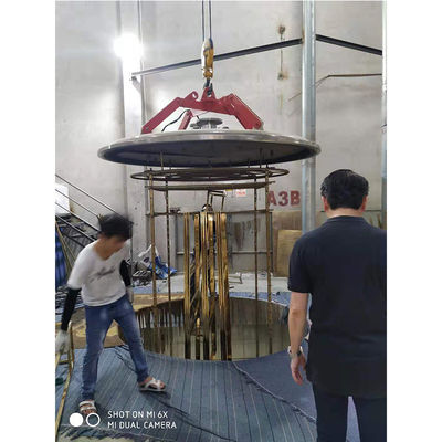 Máquina de revestimento Titanium de aço inoxidável do vácuo do ouro PVD da cadeira de tabela da mobília da grande capacidade