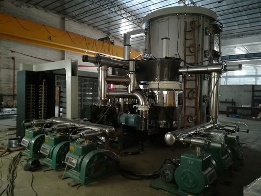 Máquina de revestimento da cadeira de tabela PVD, máquina de revestimento de aço inoxidável do vácuo alto