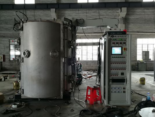 Bom preço. Máquina de revestimento de aço inoxidável do puxador da porta PVD com controlador do PLC on-line