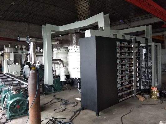 Bom preço. Máquina de revestimento Titanium automática do nitreto de PVD para a dobradiça de porta de aço inoxidável on-line