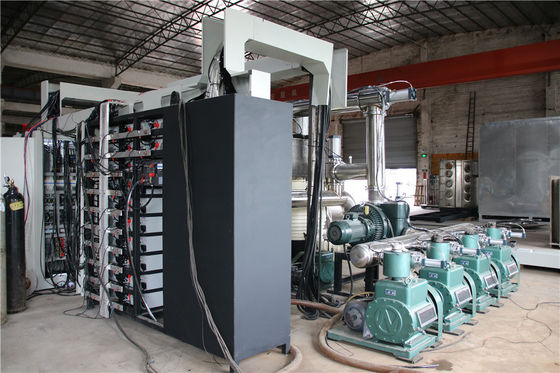 Bom preço. Vertical único Front Door da planta de revestimento do arco PVD dos produtos vidreiros multi on-line