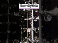 Máquina de revestimento PVD de aço inoxidável de grande capacidade Equipamento de revestimento por evaporação a vácuo