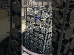 Máquina de revestimento de metal PVD de alta eficiência energética para pia de cozinha, torneira